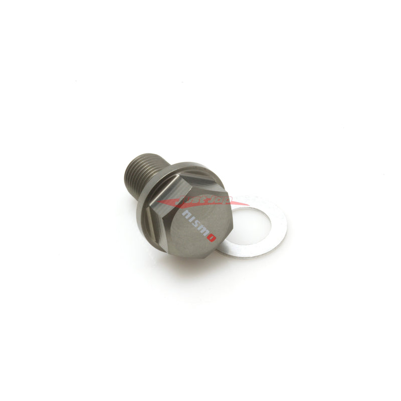 Nismo Magnetic Oil Drain Plug & Washer (Gunmetal) M12 x 1.25 Fits Nissan