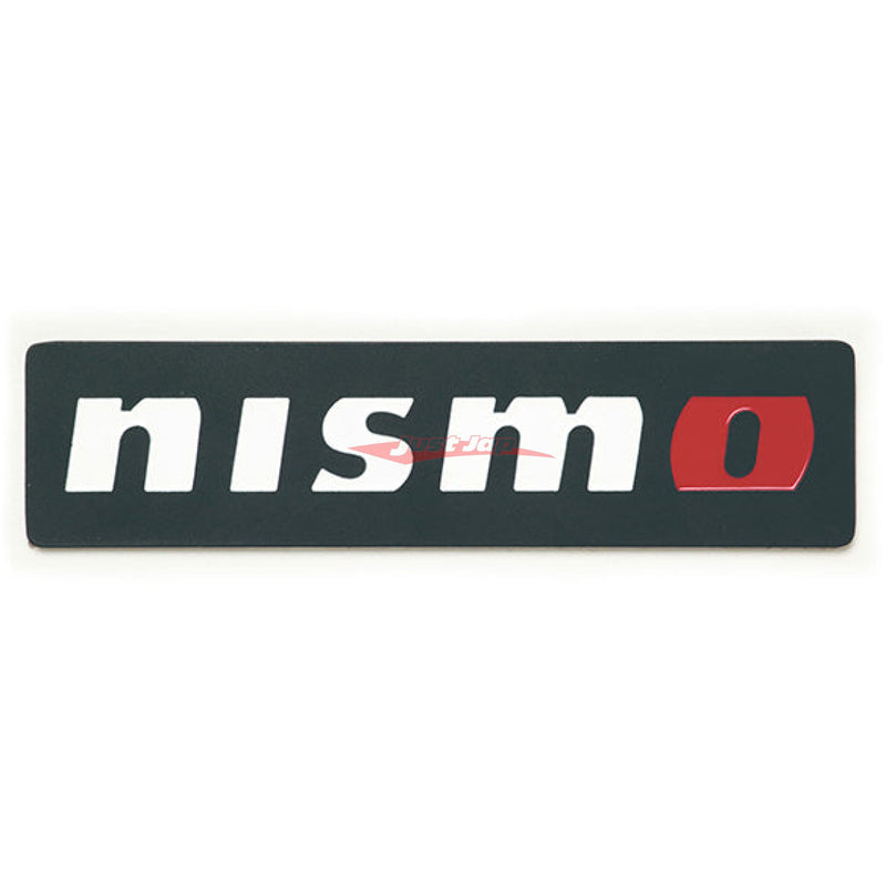 Nismo Metal Emblem - Black (25mm x 100mm)