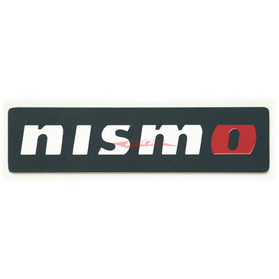 Nismo Metal Emblem - Black (25mm x 100mm)