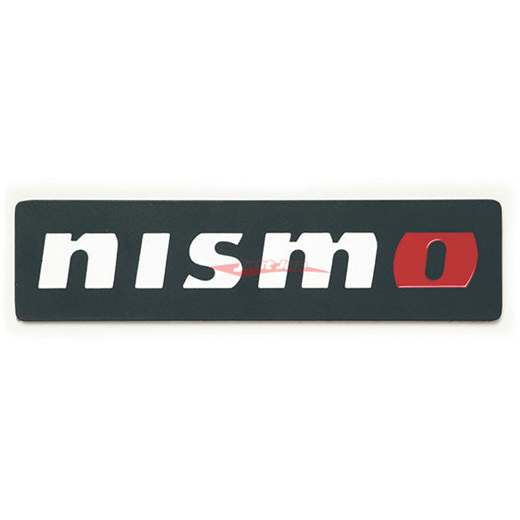 Nismo Metal Emblem - Black (25mm x 100mm)