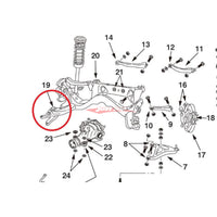 Nismo Rear Crossmember Subframe Reinforced Bush (Front) Fits Nissan S13/S14/S15 Silvia & 180SX/200SX & R32/R33/R34 Skyline (2WD)