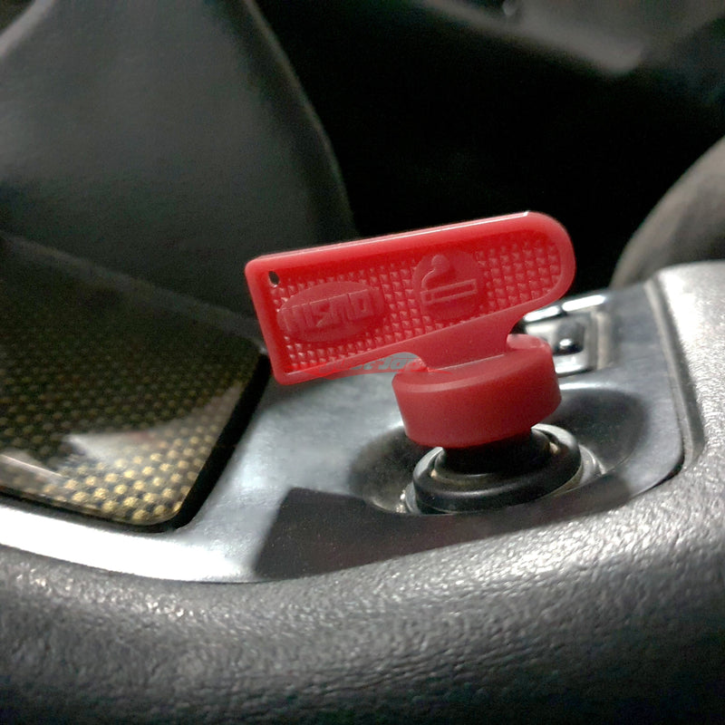 Nismo Style Kill Switch Cigarette Lighter Attachment (Red)