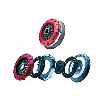 Nismo Super Coppermix Twin Plate Clutch Fits Nissan R32/R33/R34 Skyline & C34 Stagea (Pull Type)