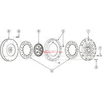 Nismo Super Coppermix Twin Plate Clutch Replacement Disc (225mm)