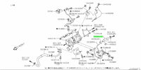 Genuine Nissan Turbocharger Water Hose L/H Fits Nissan R35 GTR