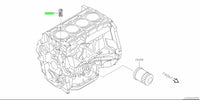 Genuine Nissan Front Cover VVT Oil Filter Strainer Fits Nissan J50 Crossover, R35 GTR, V36 Skyline, Y50 Fuga, Z33 350Z & Z34 370Z (VQ35HR/VQ37HR/VR38DETT)