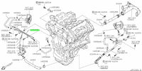 Genuine Nissan Engine Coolant Bypass Water Pipe Front fits Nissan R35 GTR (JDM Models)