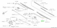 Genuine Nissan Front Wiper Arm (L/H) Fits Nissan R32 Skyline GTS/T & GTR