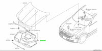 Genuine Nissan Bonnet Insulator Hood Liner Clip Fits Nissan S13/S14/N15/N16/R33/R34/V35/V36/C34/C35/M35/R35/Z32/Y31/Y32/Y60/Y61/ZE0