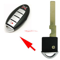 Nissan Fob Insert Emergency Key Blank (80564-JF00A) Fits Nissan R35 GTR (2007+)