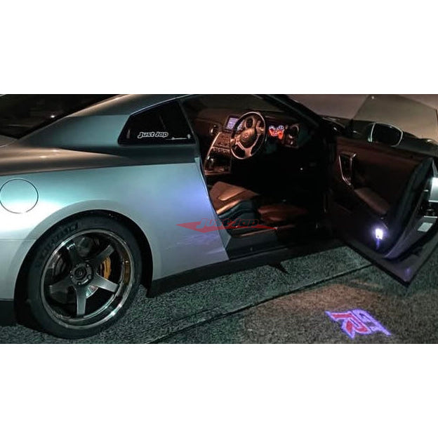 Nissan GTR Logo Projector Interior Door Puddle Light Set Fits Nissan R35 GTR (2007-2019)