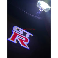 Nissan GTR Logo Projector Interior Door Puddle Light Set Fits Nissan R35 GTR (2007-2019)