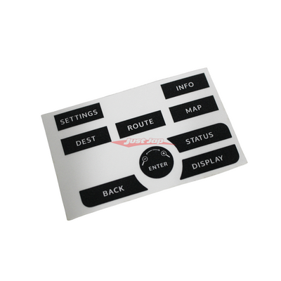 Nissan MFD Control Panel Button English Labels fits Nissan R35 GTR JDM