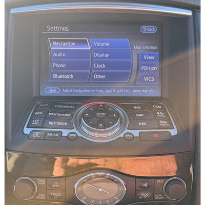 Nissan MFD English Conversion Fits Nissan V36 Skyline & J50 Skyline Crossover