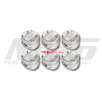Nitto RB26 2.7L Stroker - 86.5mm (+.020") +17cc Dome Pistons