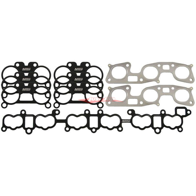 Nitto RB26 Intake & Exhaust Metal Gasket Kit Fits Nissan RB26DETT Engines