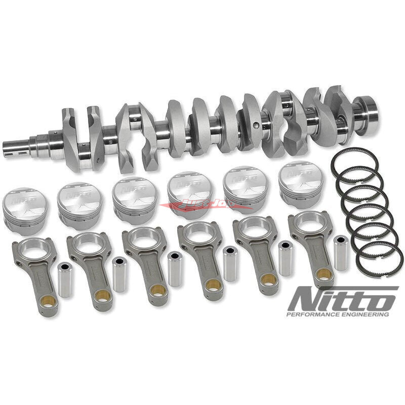 Nitto RB26 *Wide Jnl* 2.8L Stroker Kit (V2 I-Beam Rods / 86.5mm Bore)