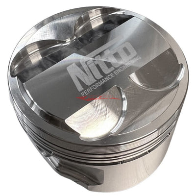 Nitto RB30 DOHC (25Neo Head) - 86.5mm (+.020") -2cc Dish * HD Forging Pistons