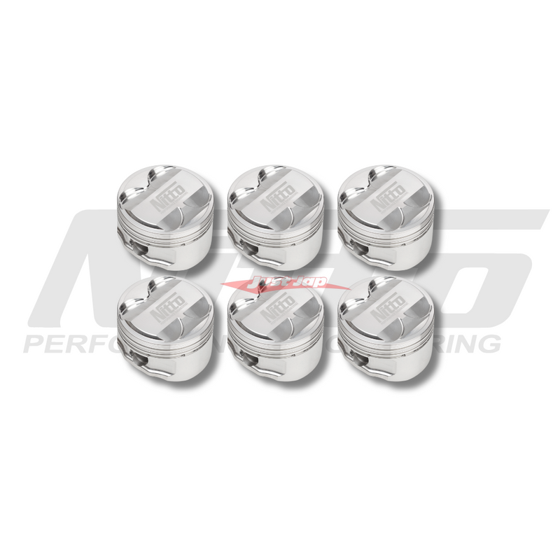 Nitto RB30 DOHC - 86.5mm (+.020") +12cc Dome * HD Forging Pistons