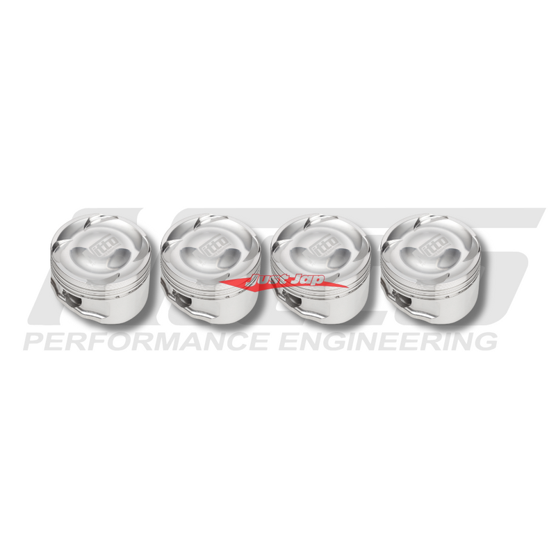 Nitto RB30 SOHC - 87.0mm (+.040") Hi Comp 2 Valve Relief -4cc Dish * HD Forging Pistons