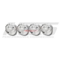 Nitto SR20 Standard Stroke - 87.0mm (+.040") -11cc Dish * HD Forging Pistons