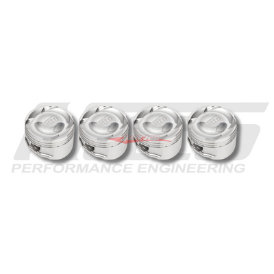 Nitto SR20 Standard Stroke - 87.0mm (+.040") -11cc Dish * HD Forging Pistons