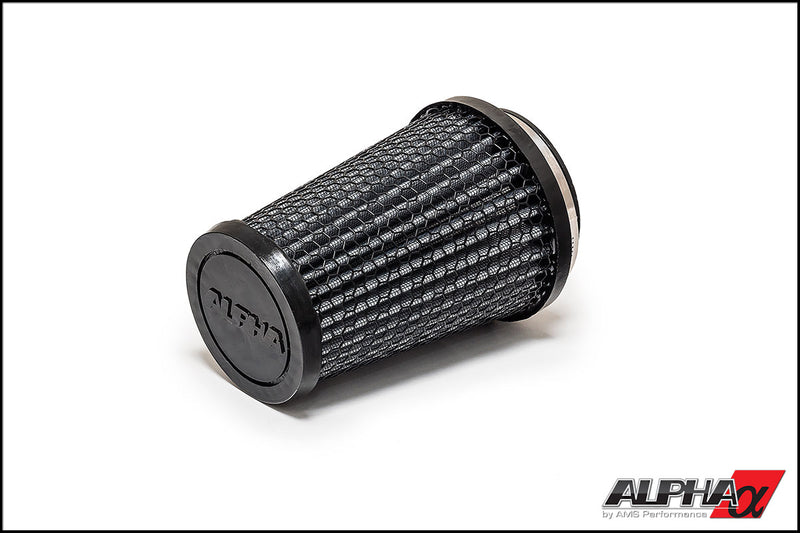 AMS Alpha Performance Carbon Fibre Intake Pipe Set W/Filters (Stock Turbos / Upgraded 2-Bolt Compressor Covers) Fits Nissan R35 GT-R
