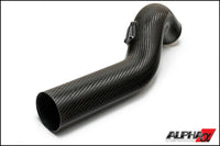 AMS Alpha Performance Carbon Fibre Intake Pipe Set W/Filters (Stock Turbos / Upgraded 2-Bolt Compressor Covers) Fits Nissan R35 GT-R