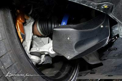 HKS Kansai Service Carbon Brake Cooling Air Guide Set Fits Nissan R35 GTR