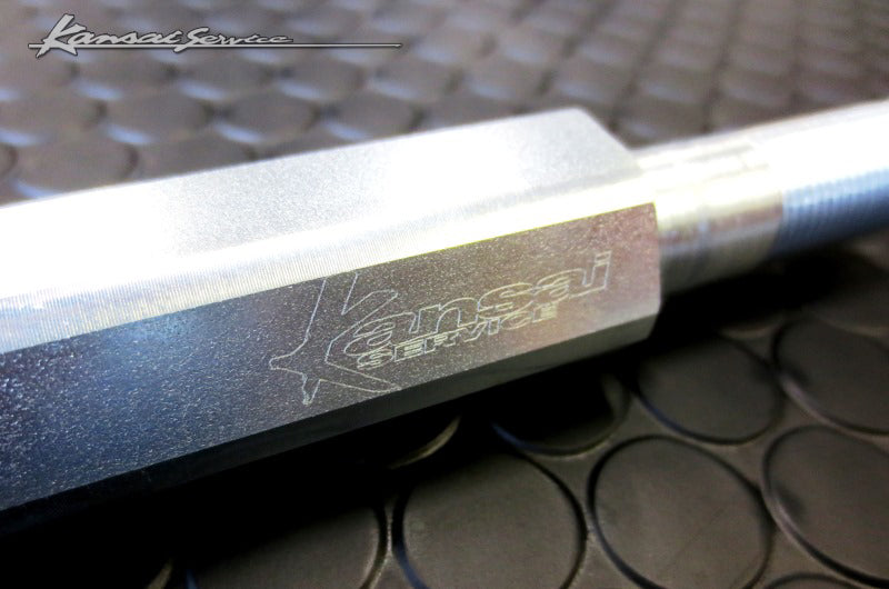 HKS Kansai Service Front Tow Hook (Folding Type - Chrome) Fits Nissan R35 GTR (07-10)