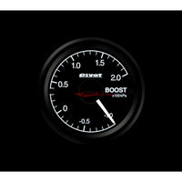 Pivot 52mm Boost Gauge With Sensor (White Lighting)