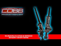 Cobb Tuning Double Adjustable Short Shifter (36mm Wide Barrel) Fits Subaru Impreza WRX GD/GG 01-07 (5 Speed)