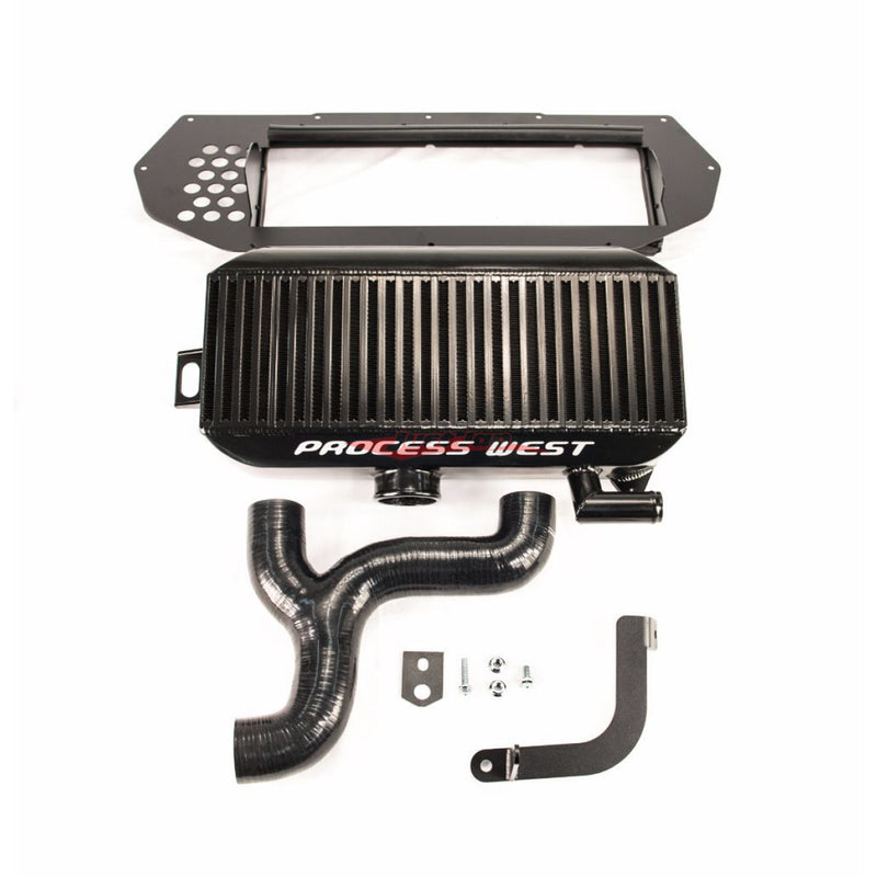 Process West Top Mount Intercooler Kit (Black) Fits Subaru Impreza WRX GC8 WRX/STI 97-98