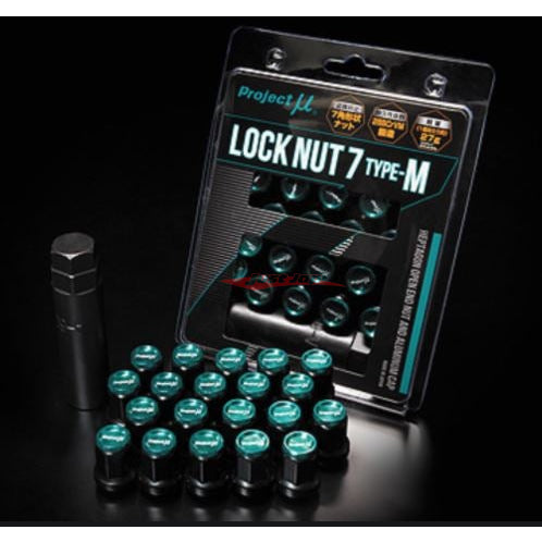 Project Mu Lock Nut Set 7 Type M M12x 1.5mm