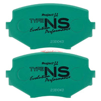 Project MU NS-EP Front Brake Pads fits Mazda MX-5 1.8L NA8C/NB8C