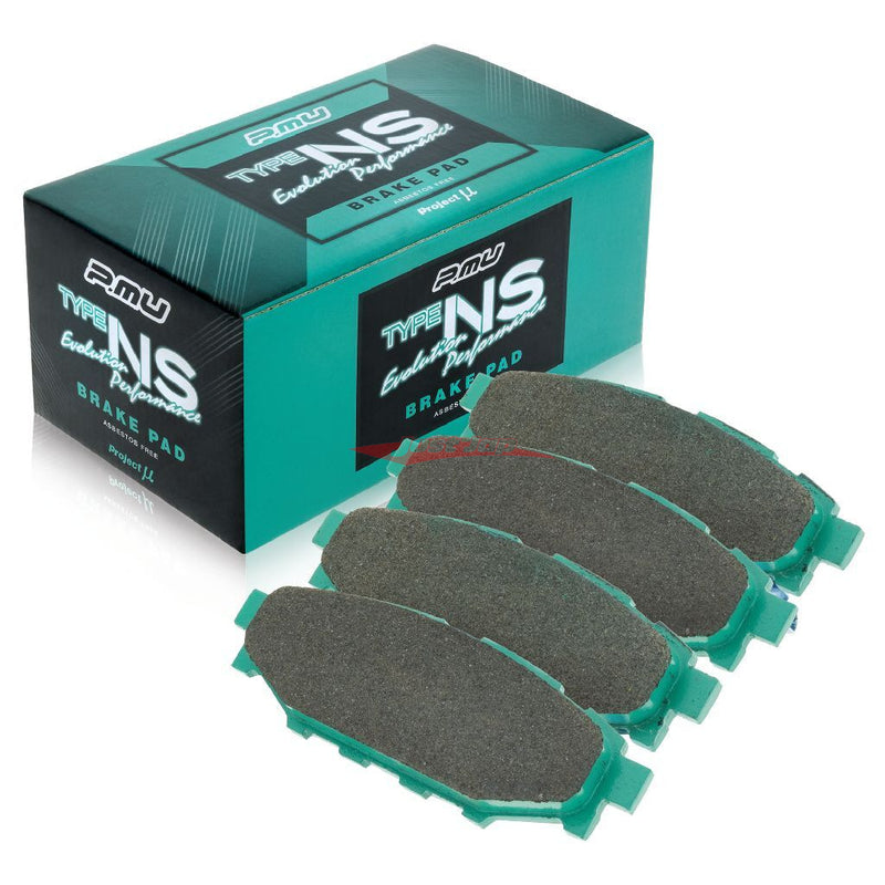 Project MU NS Rear Brake Pads Subaru WRX GE/GH/GR/GV & Toyota ZN6 GT86 & BRZ