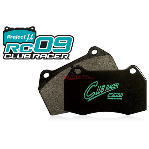 Project Mu RC09 Club Racer Pads (F1093) Fits ATTKD Medium 8 & Big 6 Piston Front Calipers