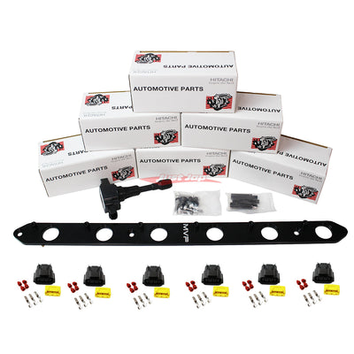 Raceworks / Genuine Nissan Hitachi R35 GTR Ignition Coil Conversion fits Nissan RB20/RB25/RB26