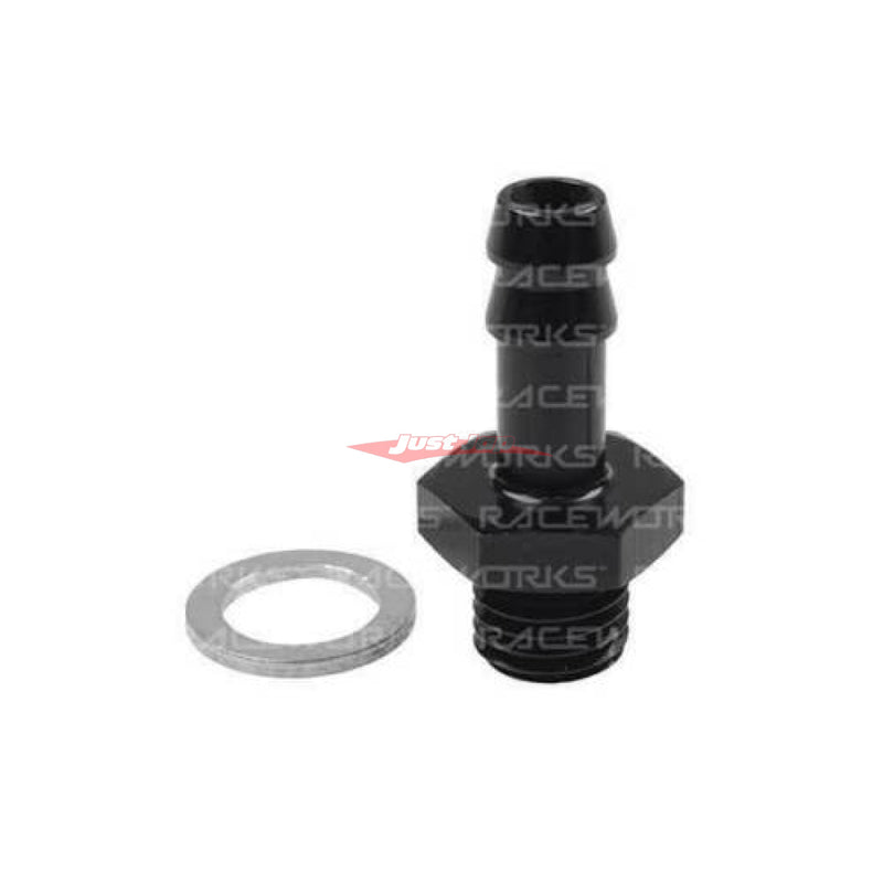 Raceworks Metric Male M18X1.5 to 3/8'' Barb