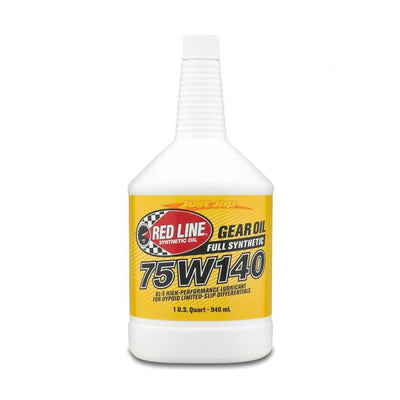 Redline Gear Oil 75W/140 GL5 (Small Bottle 0.9L - 1 Quart)