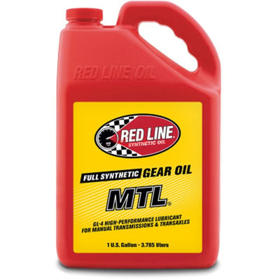 Redline MTL 75W/80W GL-4 Gear Oil (Large Bottle 3.8L - 1 Gallon)