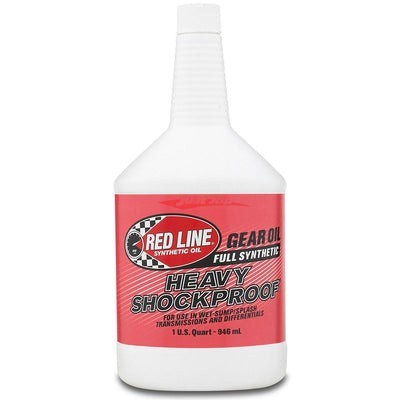 Redline Shockproof HeavyWeight Gear Oil (Small 0.946 Litre Bottle 1 Quart)