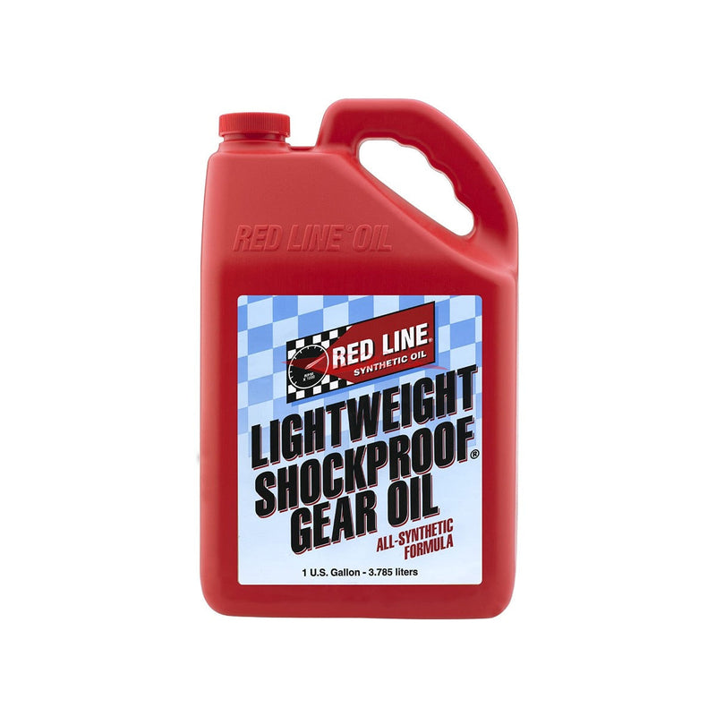 Redline Shockproof Lightweight Gear Oil (Large Bottle 1 Gallon - 3.8L Bottle)