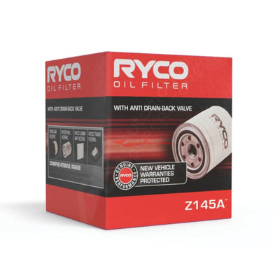 Ryco Oil Filter Z145A Fits Nissan Skyline, Stagea, Cefiro, Laurel, 300ZX, S13 Silvia & 180SX RB/VG/CA18