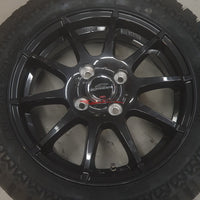 Schneider StaG Wheels Strong Gunmetal w/All Terrain Tyres fits Daihatsu Hijet S500/S510P