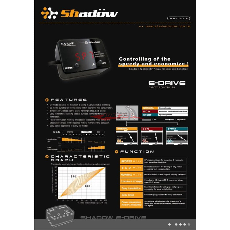 Shadow E-Drive2 Advance Electronic Throttle Controller