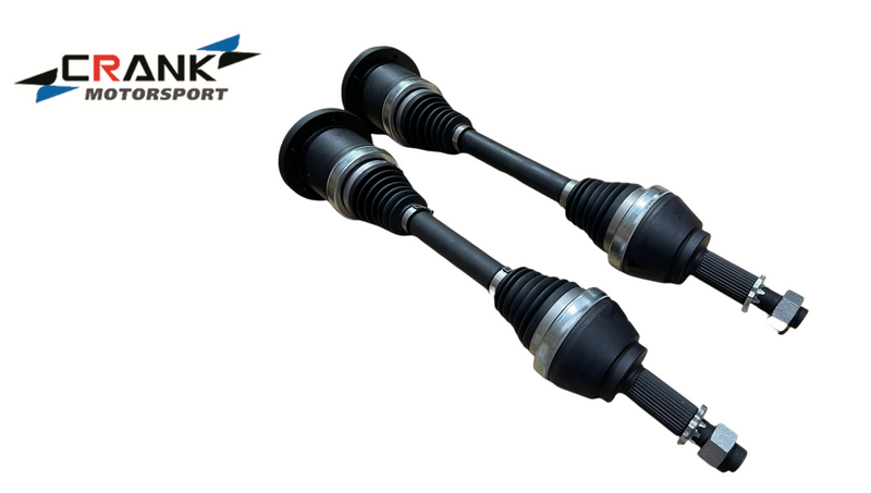 Crank Motorsport Billet Rear Axle Driveshaft Set (6x 10mm) Fits Nissan R32/R33/R34 Skyline GTR (Non-V Spec)