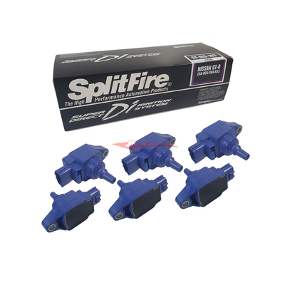 Splitfire Direct Ignition Coil Pack Conversion Set fits Nissan R35 GTR VR38DETT (DIS-103) - 6 Cylinder Set (No Stalks)