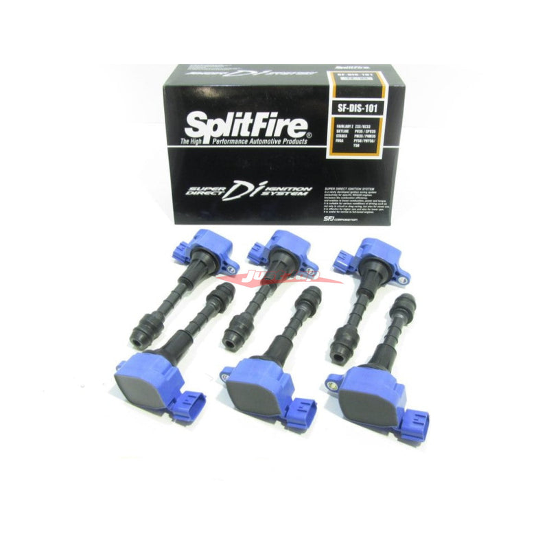 Splitfire Direct Ignition Coil Packs (DIS-101) Fits Nissan V35 Skyline, M35 Stagea & Z33 350Z Ser.1 VQ25/VQ35