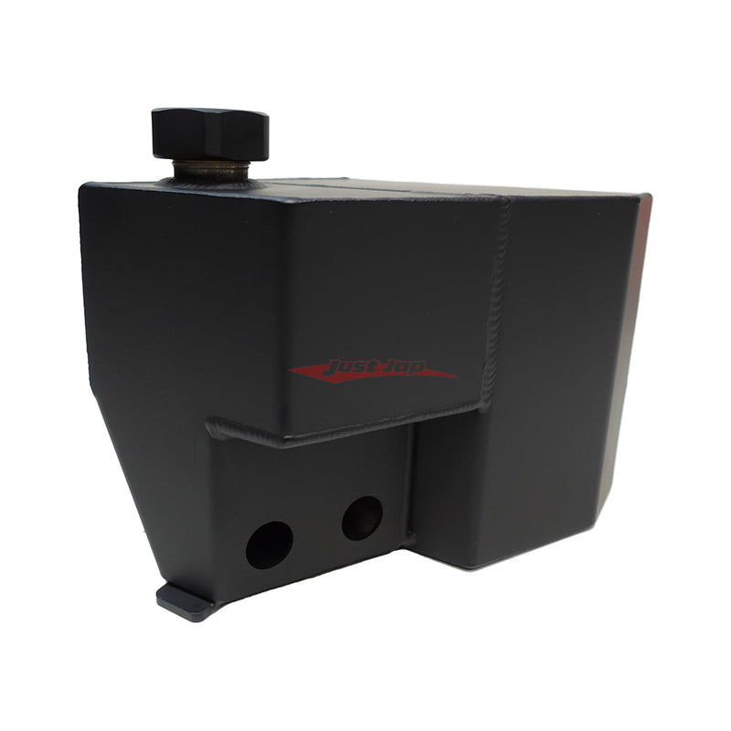 SRI ARC Style Oil Catch Tank & Washer Bottle (Black AN-12 Fittings) Fits Nissan R33/R34 Skyline GTR